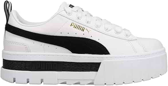 Amazon.com | PUMA Womens Mayze Lace Up Platform Sneakers